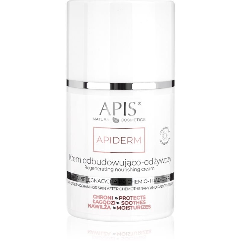 Apis Natural Cosmetics Apiderm day cream for regeneration and nourishment of your skin SPF 10 50 ml