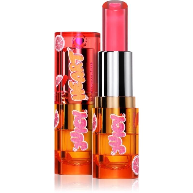 I Heart Revolution Juicy Heart Lip Serum smoothing lip serum shade Grapefruit Pink 2.5 g