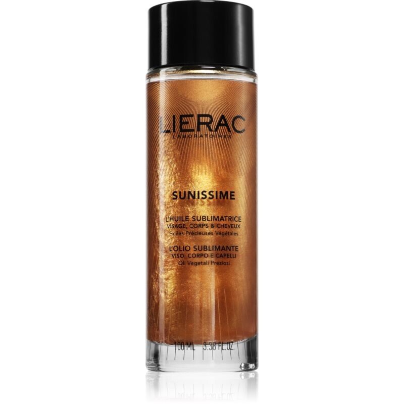 Lierac Sunissime The Sublimating Oil shimmering oil for face, body and hair 100 ml