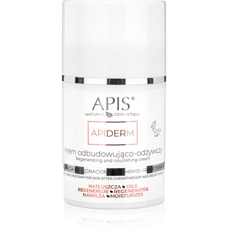 Apis Natural Cosmetics Apiderm regenerating night cream with nourishing effect 50 ml