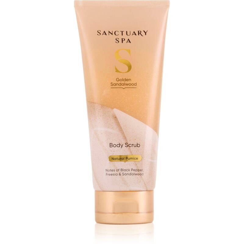 Sanctuary Spa Golden Sandalwood gel scrub for the body 200 ml