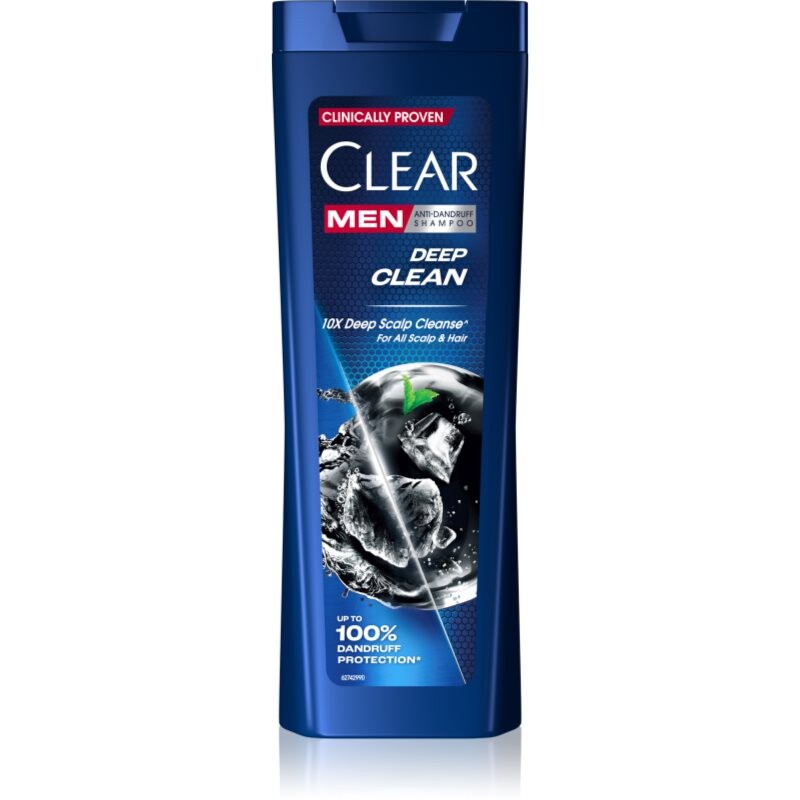Clear Deep Clean purifying shampoo for men 360 ml