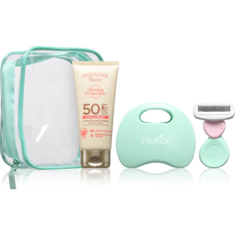 Hawaiian Tropic x Wilkinson Sword Essential Giftset travel set