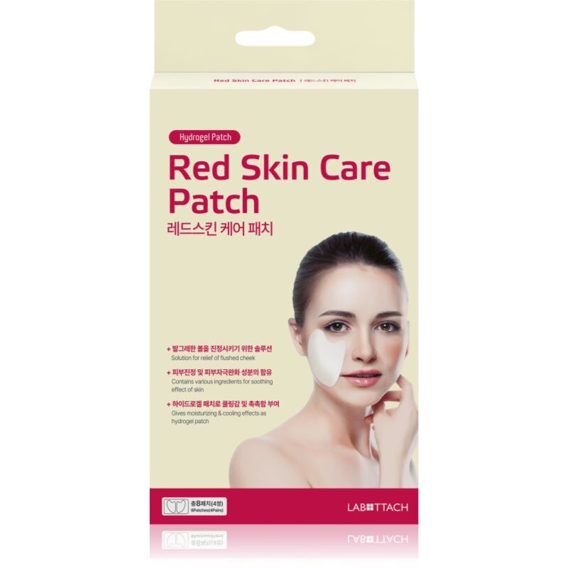Wooshin Labottach Red Skin Care Patch hydrogel patches for reddened skin with soothing effect 2 pair