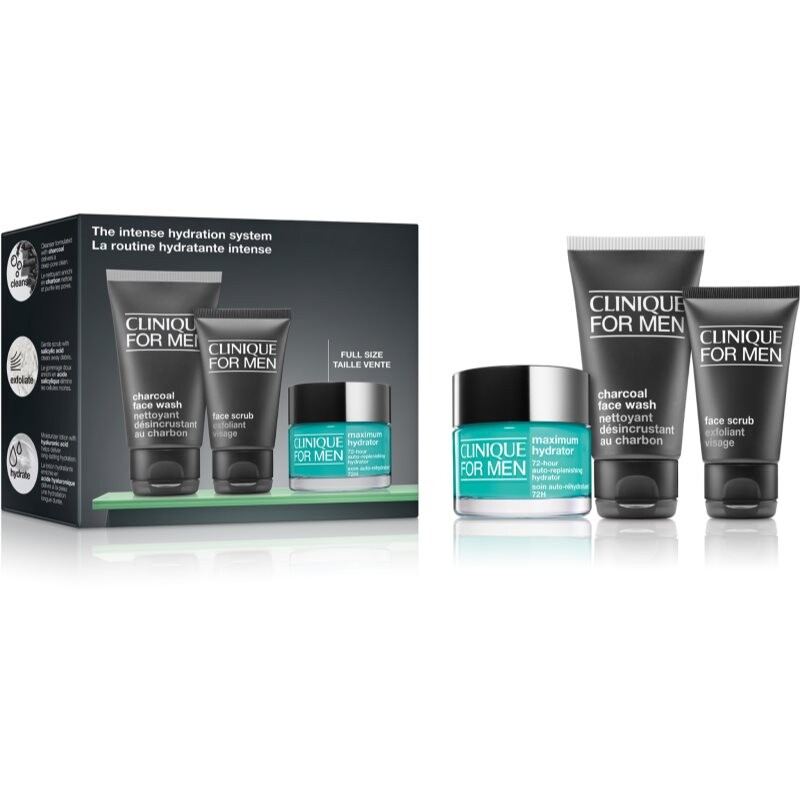 Clinique Mini Kit The Intense Hydration System gift set for men