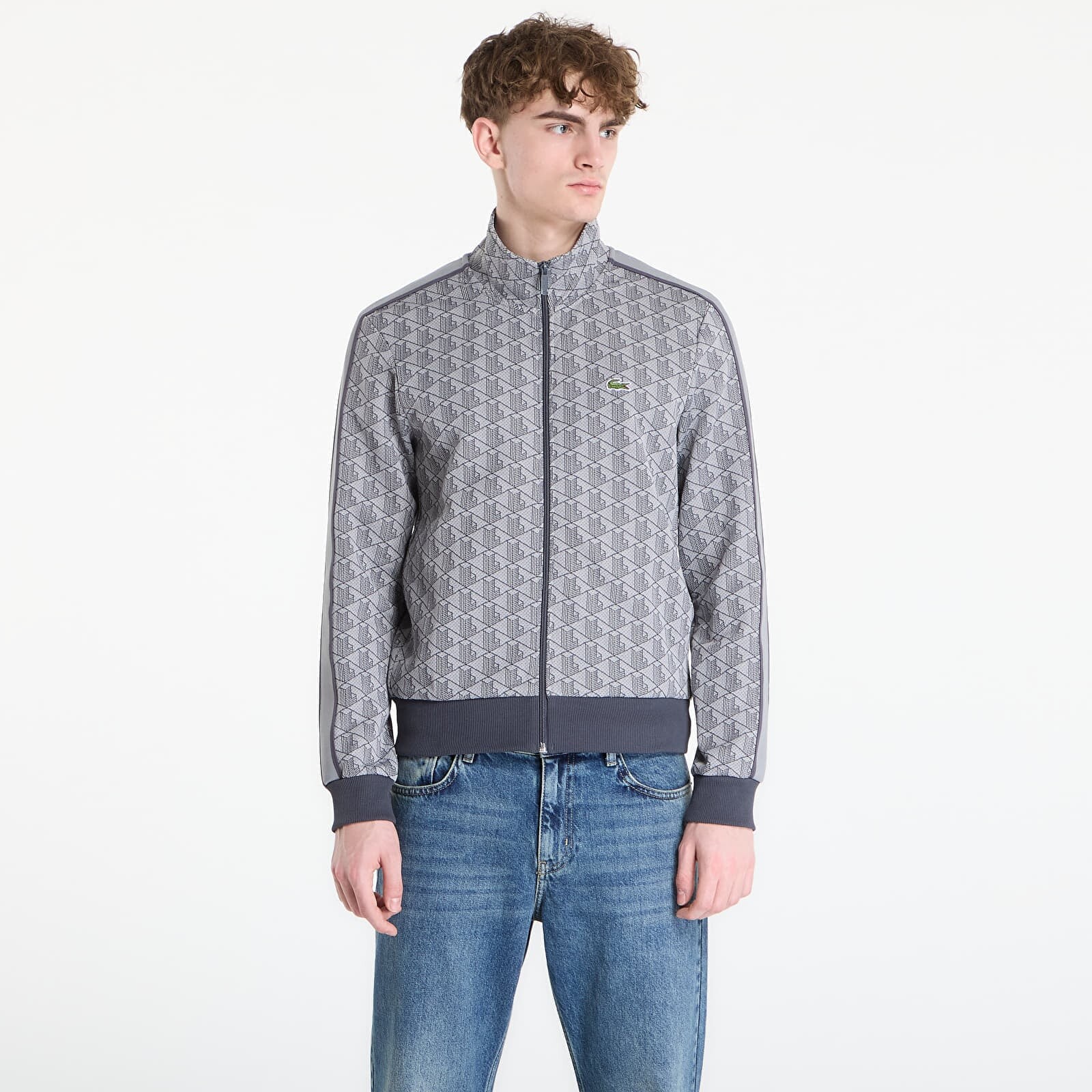 Sweatshirt LACOSTE Sweatshirt Calluna/ Graphite 4