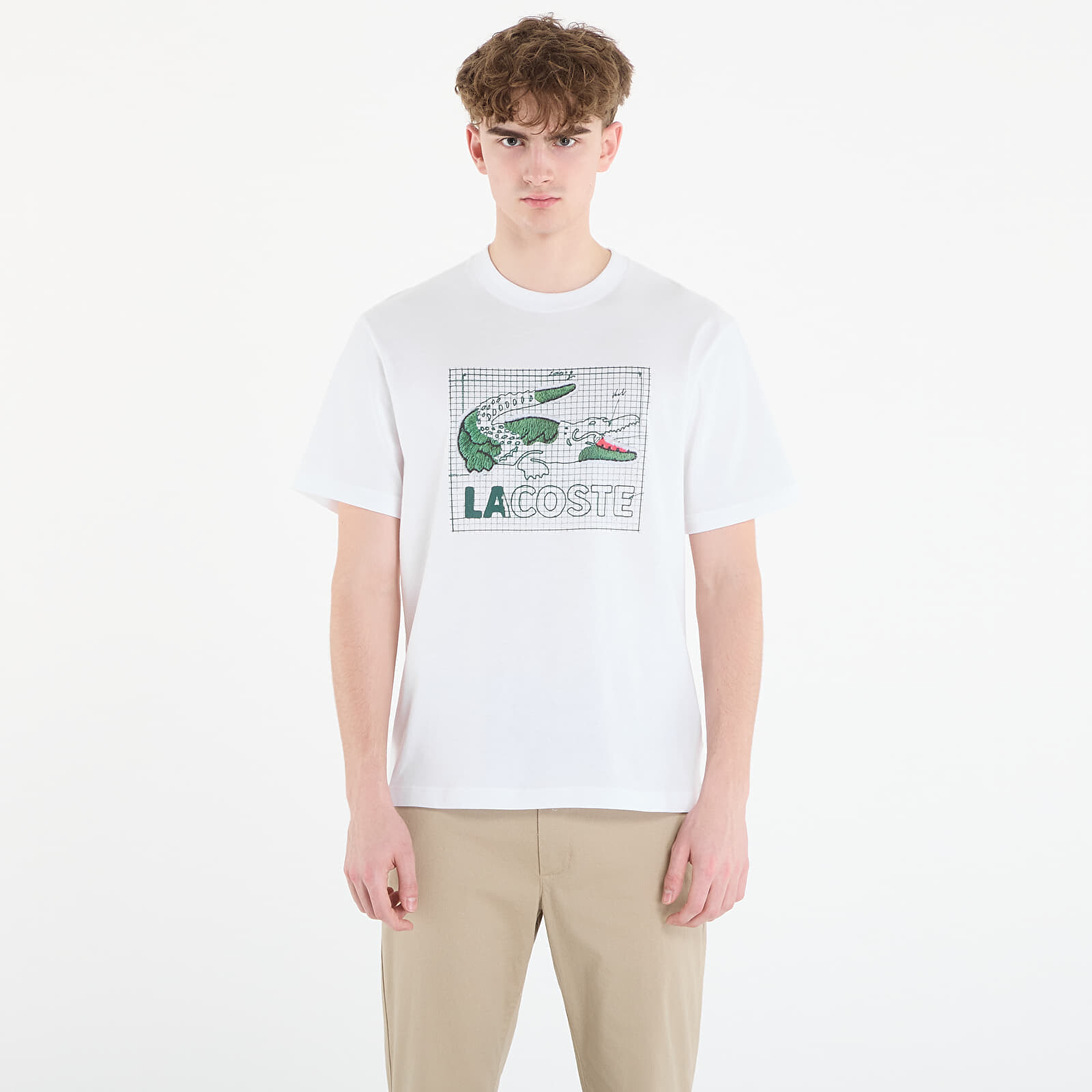 T-shirt LACOSTE Tee-Shirt White 6