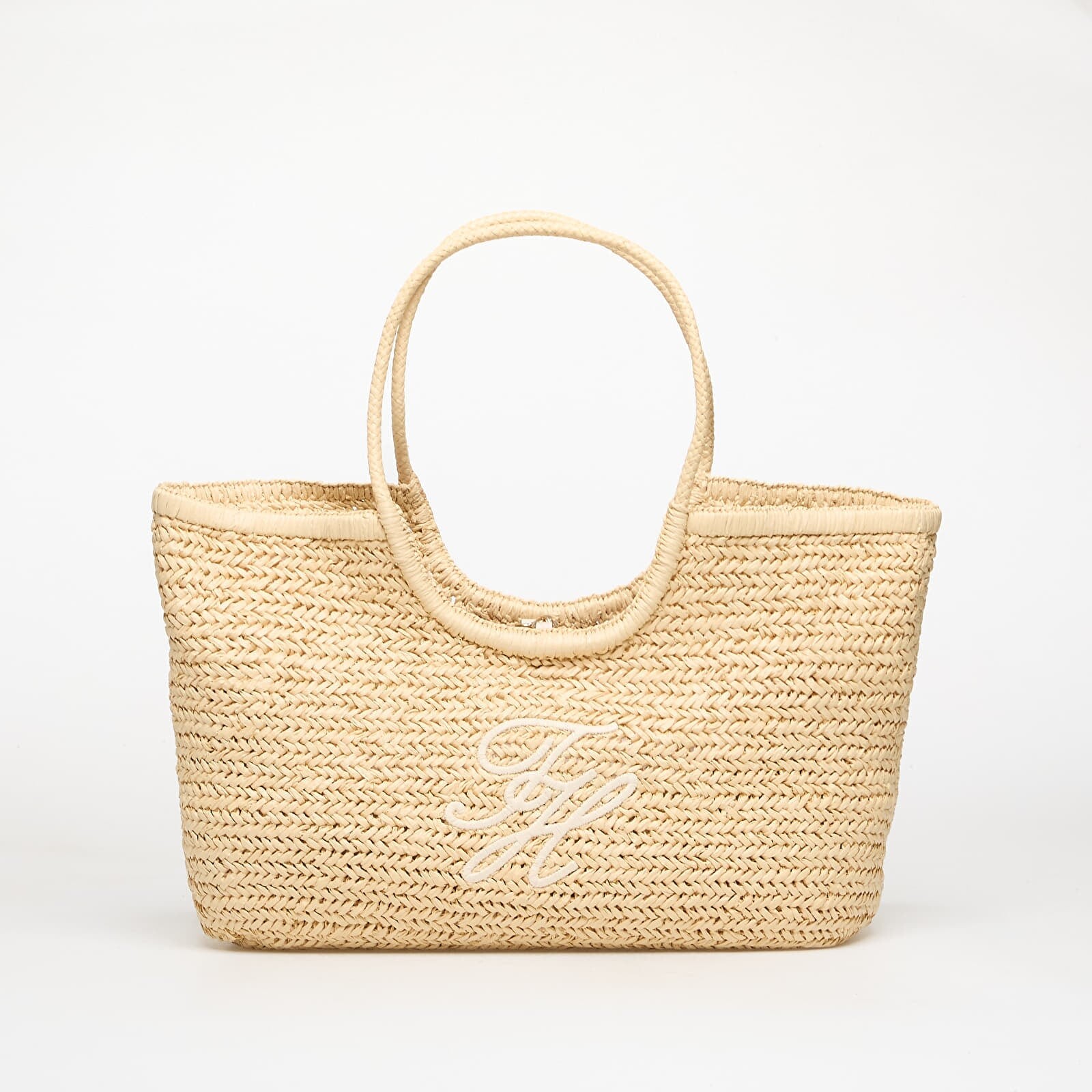 Handbag Tommy Hilfiger Elevated Summer Tote Raffia Beige Universal