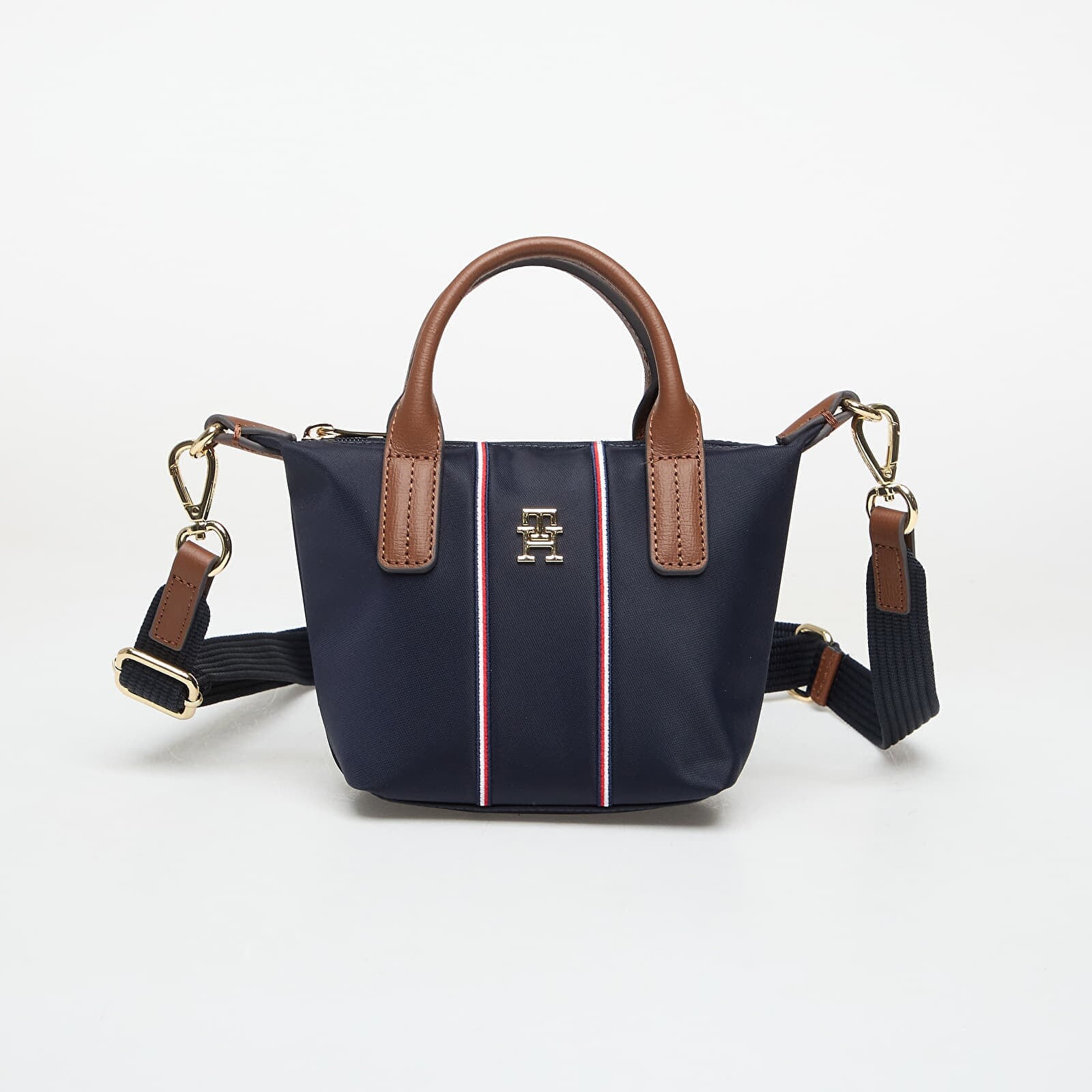 Handbag Tommy Hilfiger Popette Micro Tote Corp Dark Blue Indigo Universal