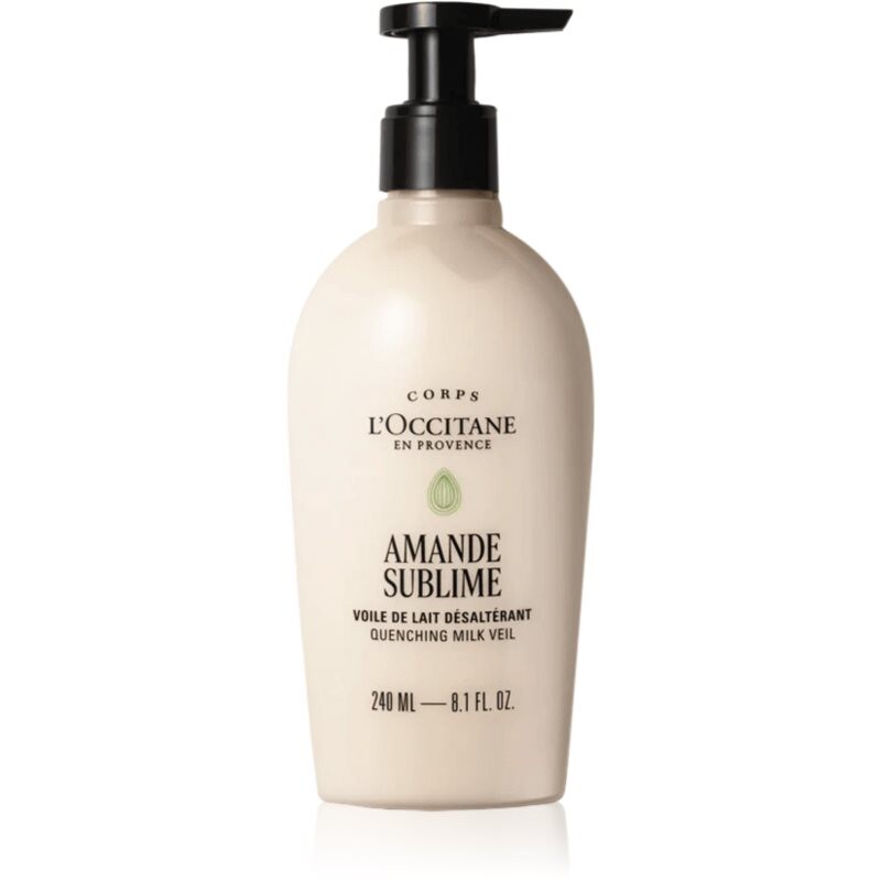 L’Occitane Amande Sublime Quenching Milk Veil hydrating body lotion 240 ml