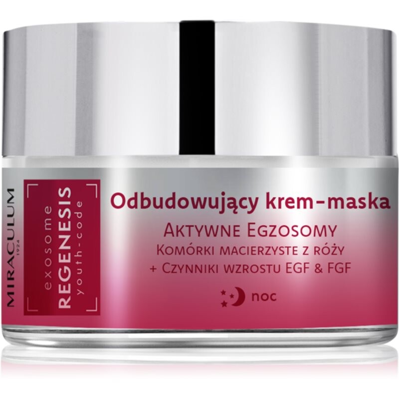 Miraculum Exosome Regenesis renewing night cream mask for skin renewal 50 ml