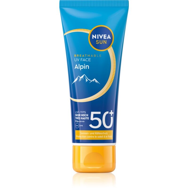 NIVEA SUN Alpin facial sunscreen to protect from the cold and wind SPF 50+ 40 ml