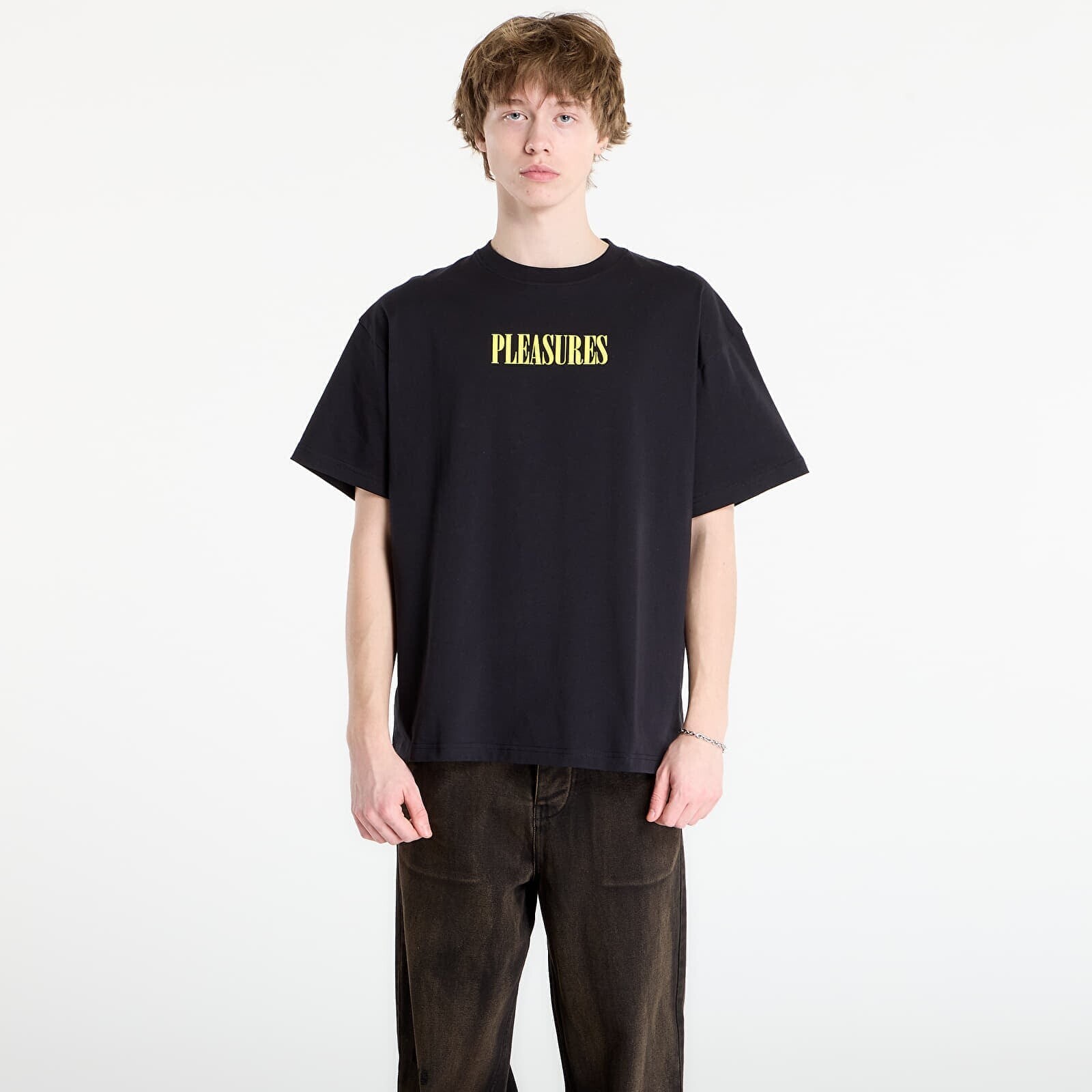 T-shirt PLEASURES Exhibition T-Shirt Black XXL