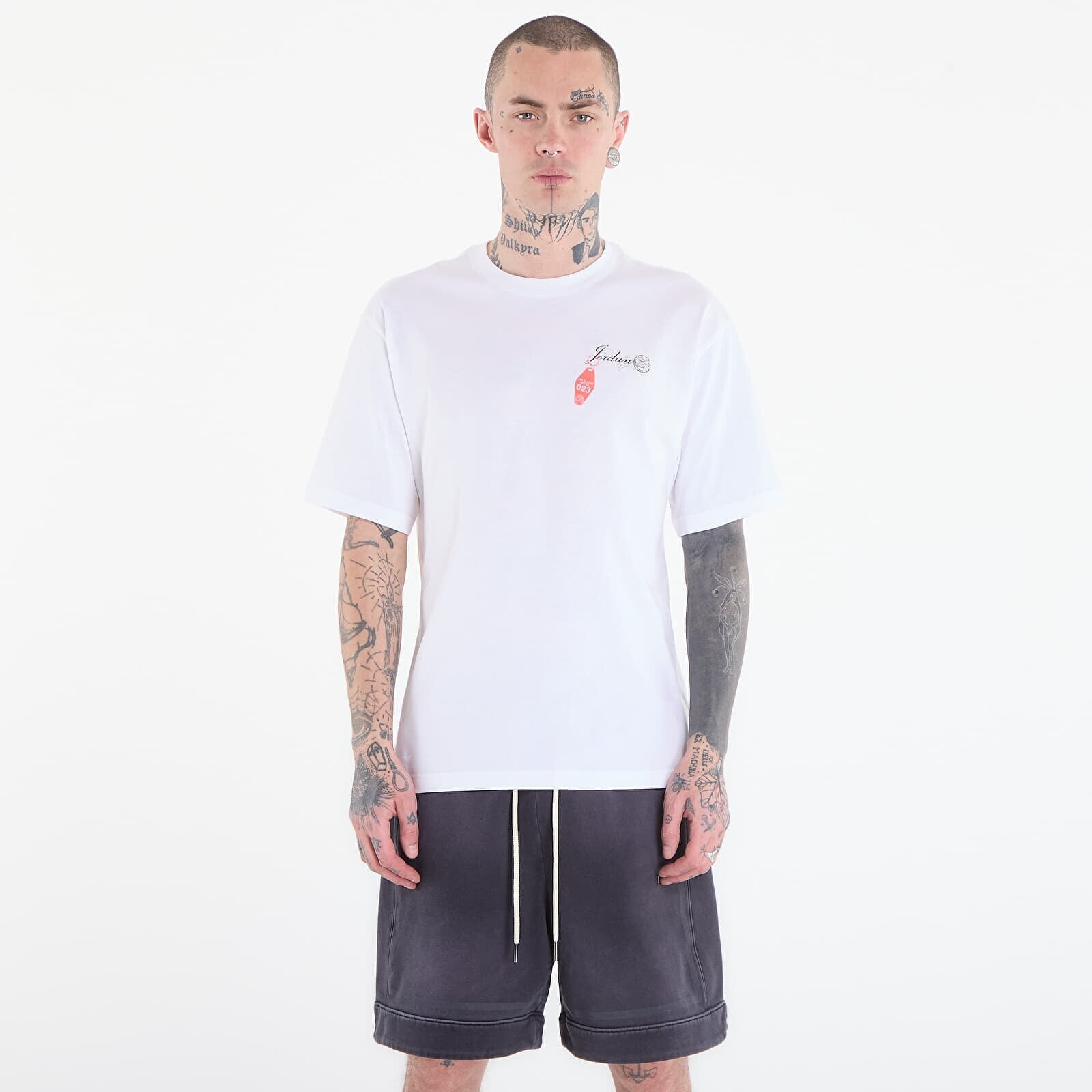 T-shirt Jordan Men's Graphic T-Shirt White/ Infrared 23 XS