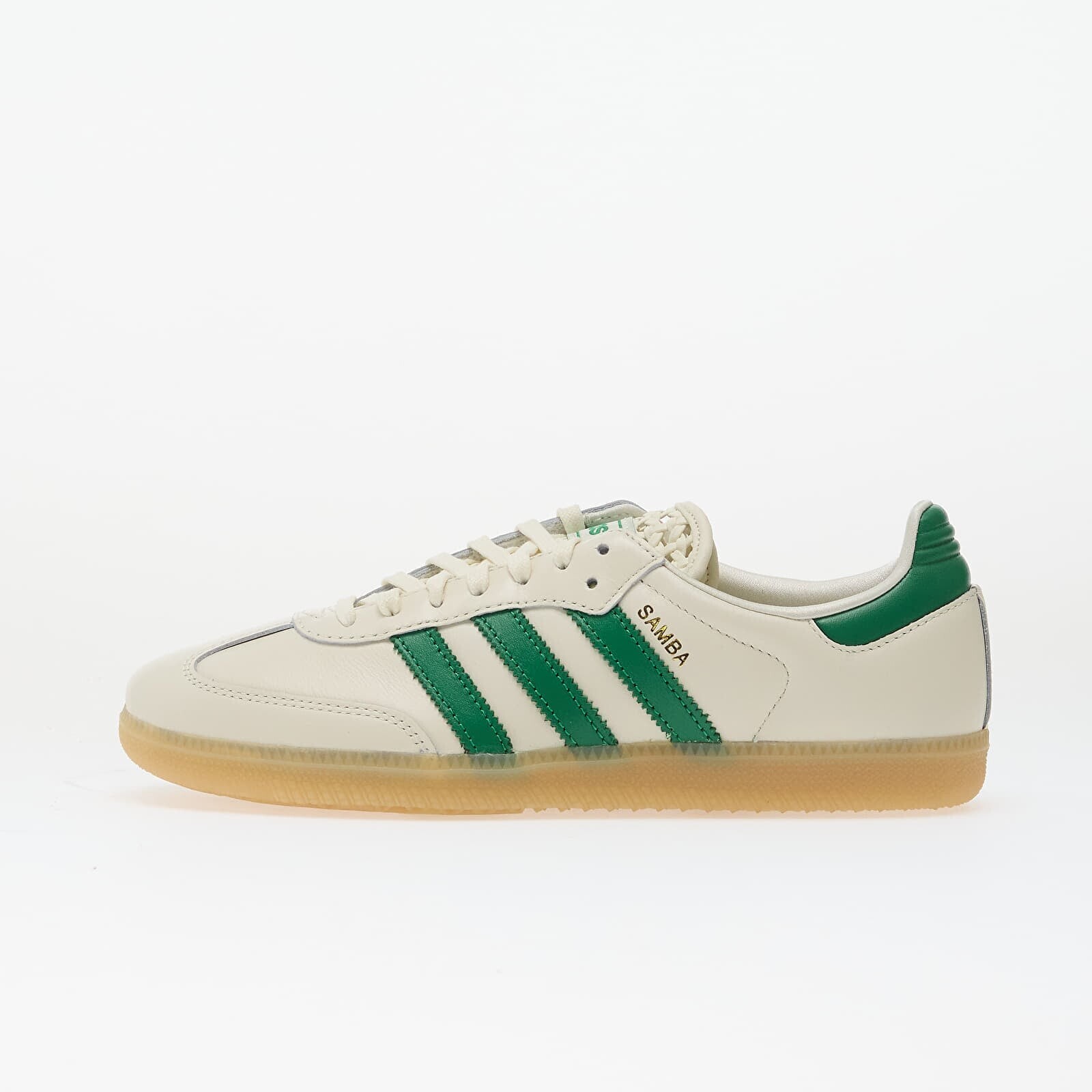 Sneakers adidas Samba Og W Off White/ Green/ Gold Metallic UK 7.5