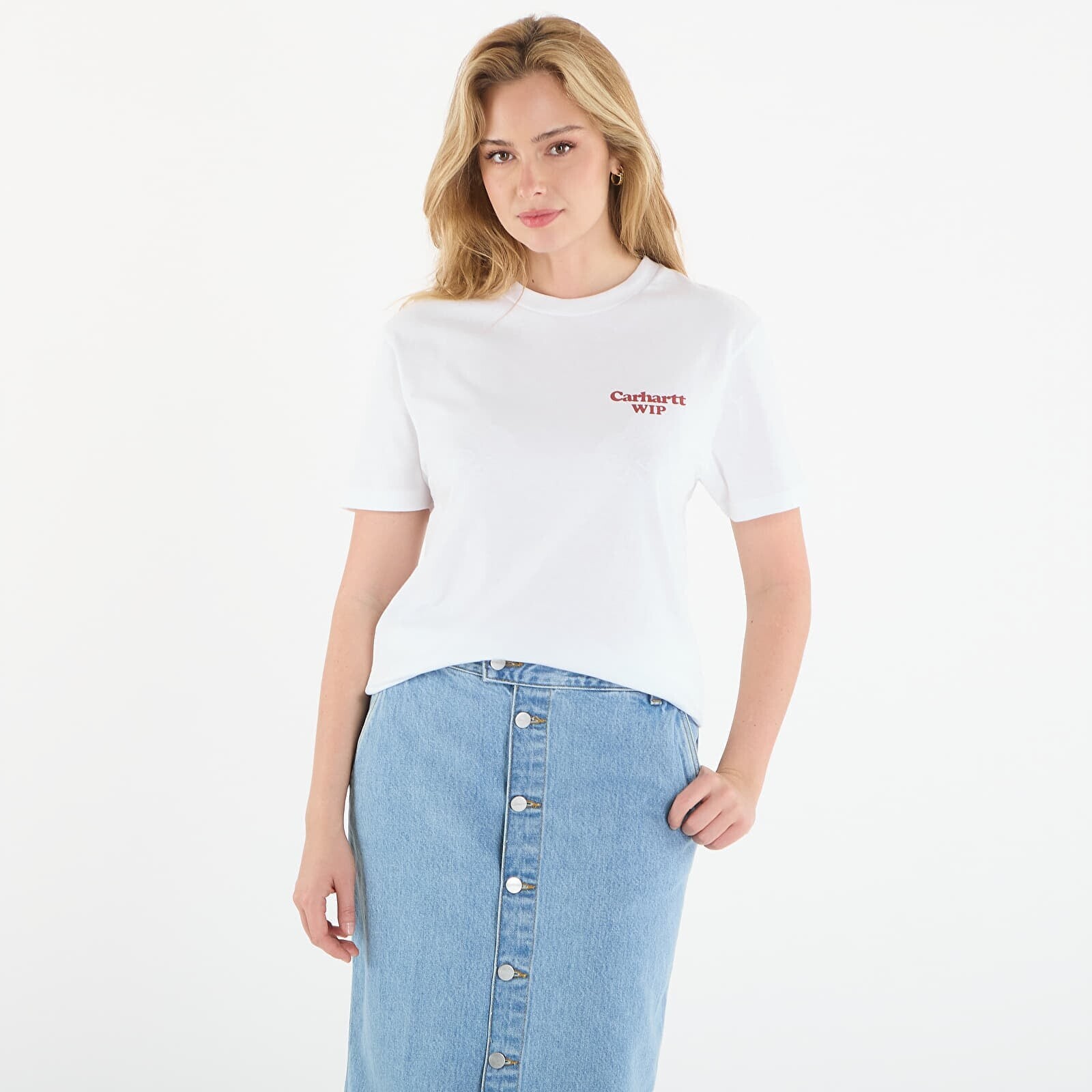 T-shirt Carhartt WIP W' S/S Spoiled T-Shirt White S