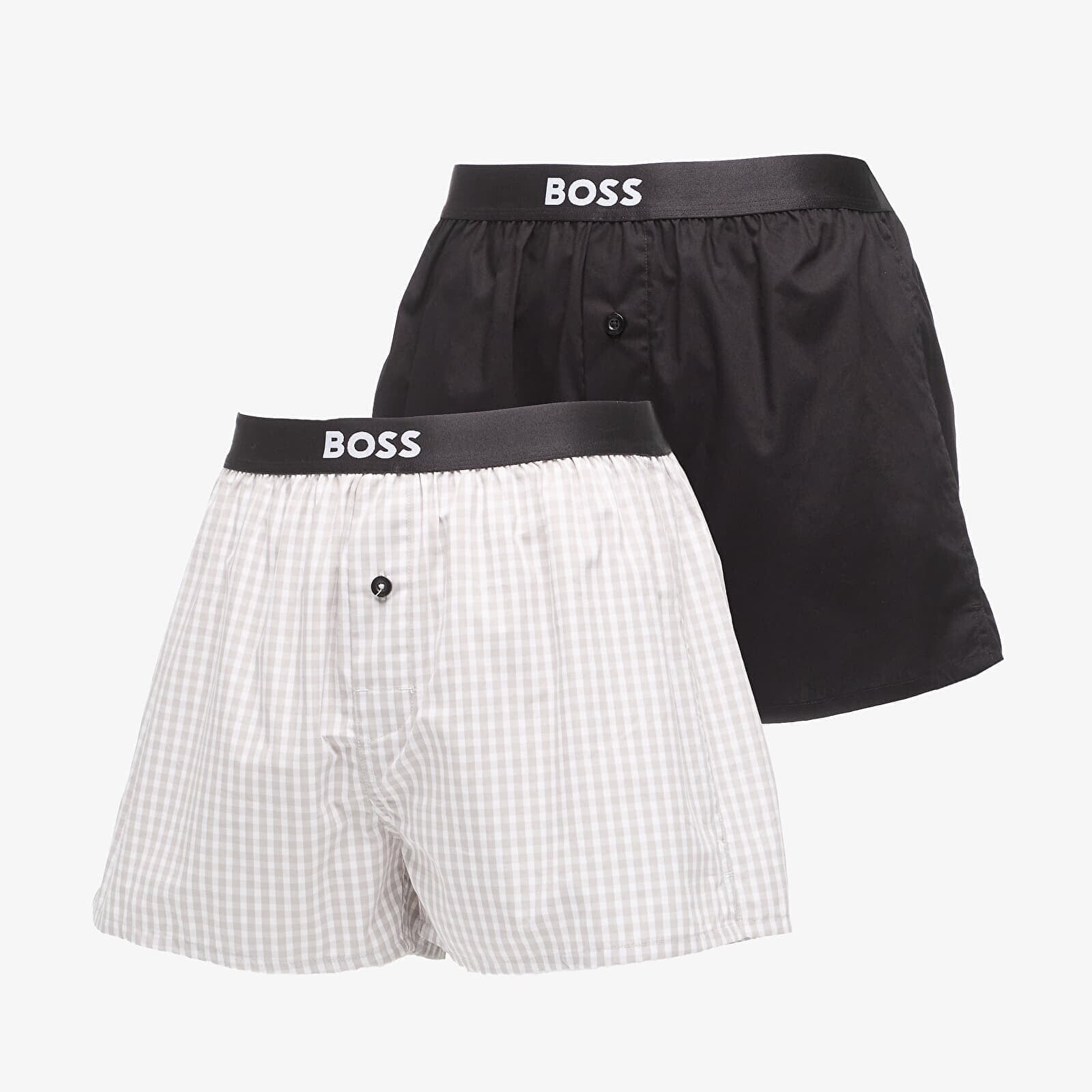 Hugo Boss Pack Boxer Shorts Ew Light Grey XXL