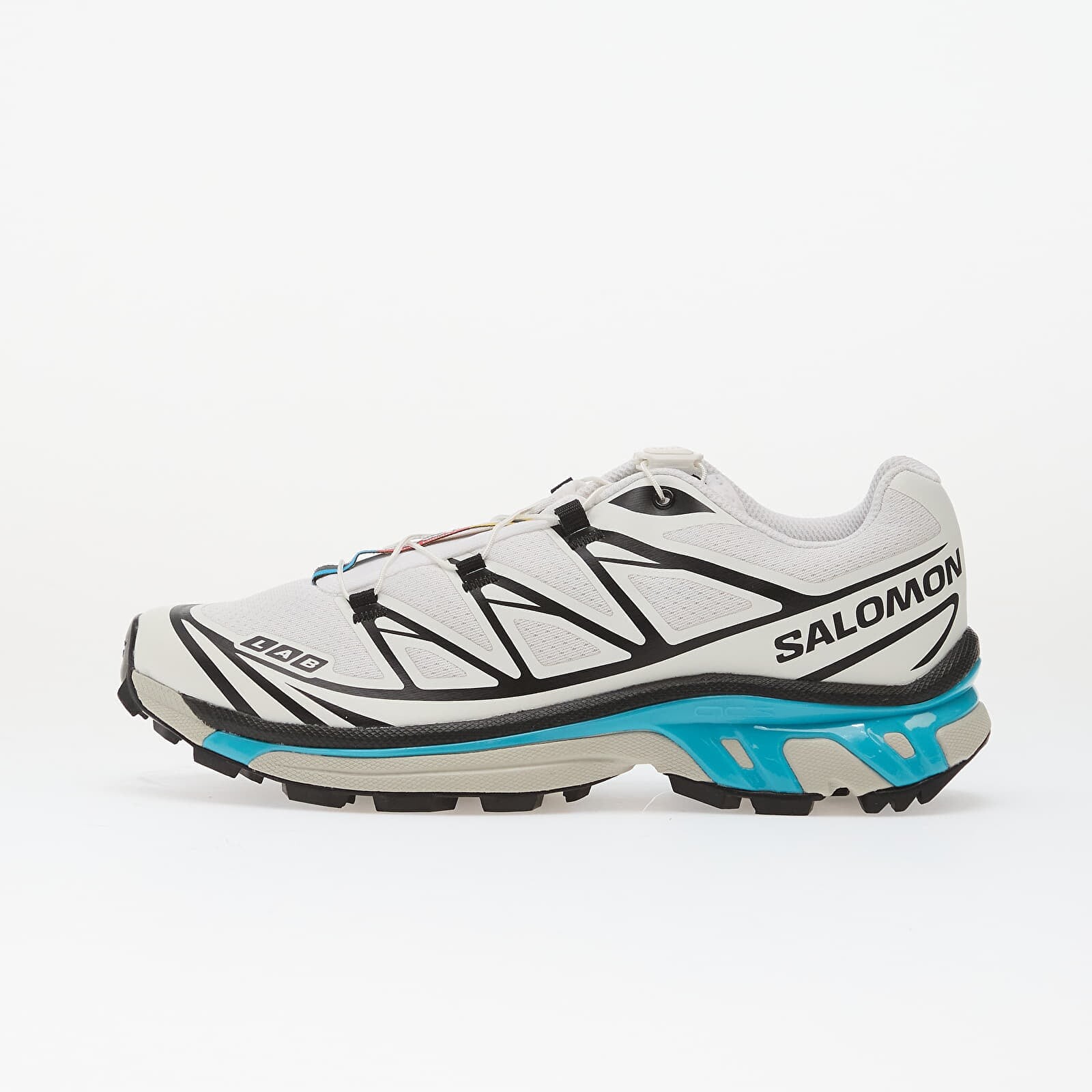 Sneakers Salomon XT-6 Black/ White/ Blue Curacao UK 4