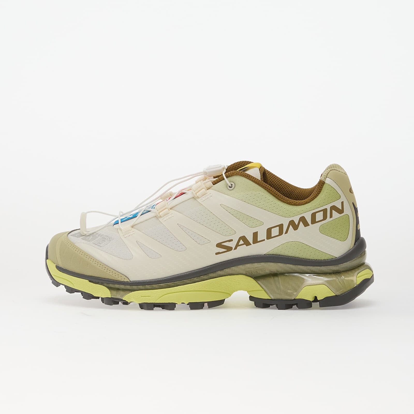 Sneakers Salomon XT-4 Og Vanilla Ice/ Bog/ Sunny Lime UK 9