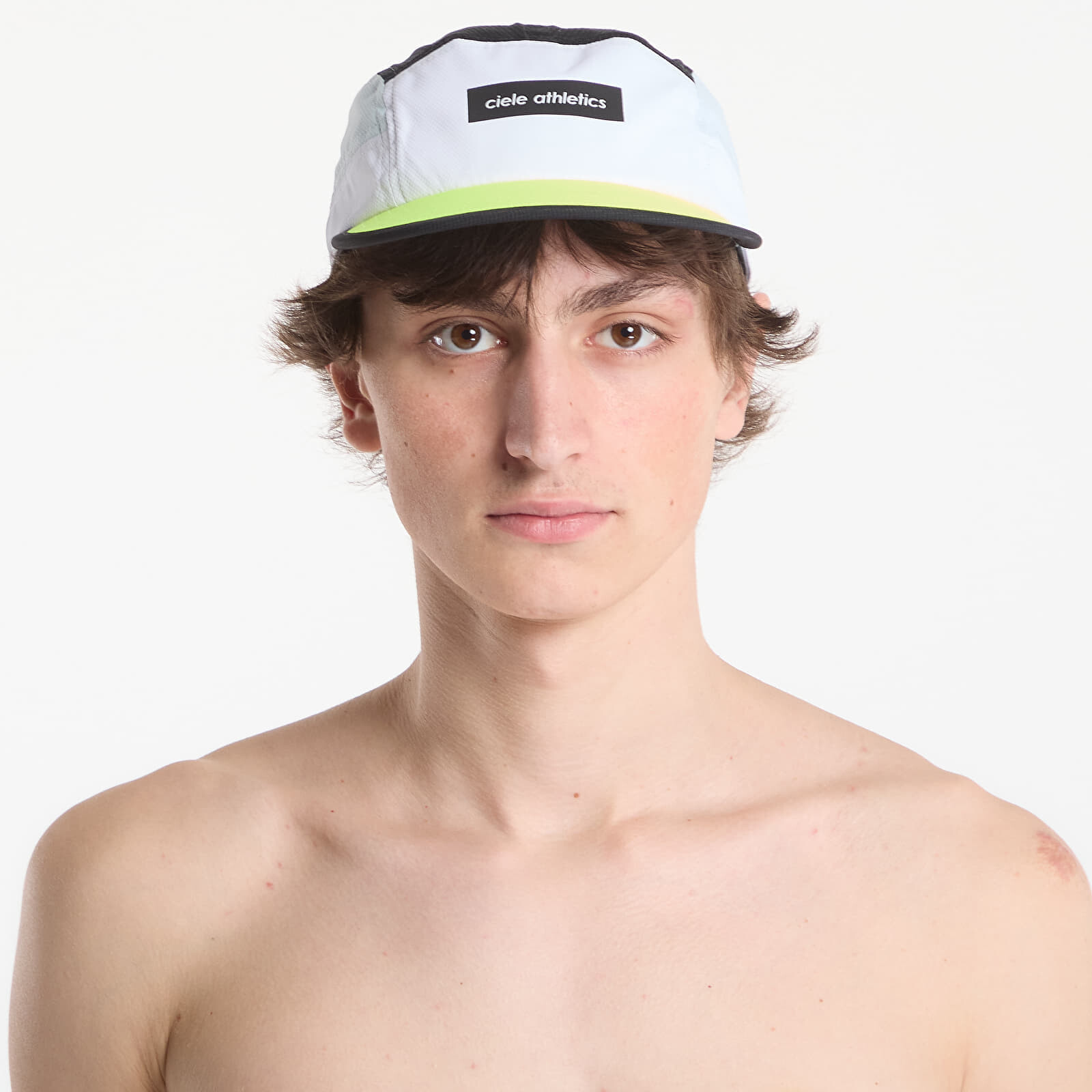 Cap Ciele Athletics GOCap Field IconicBar White Black M/L