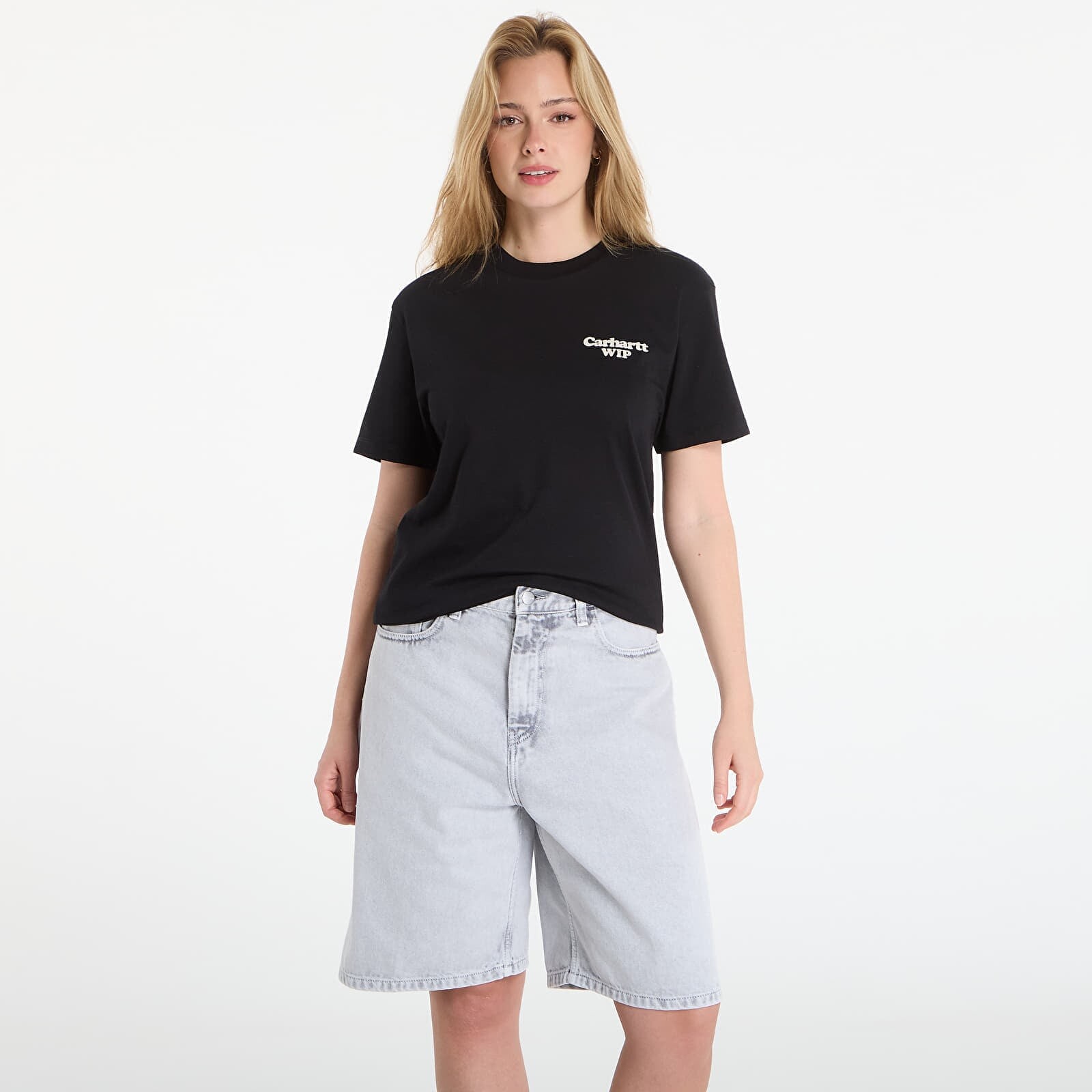 T-shirt Carhartt WIP W' S/S Spoiled T-Shirt Black XS