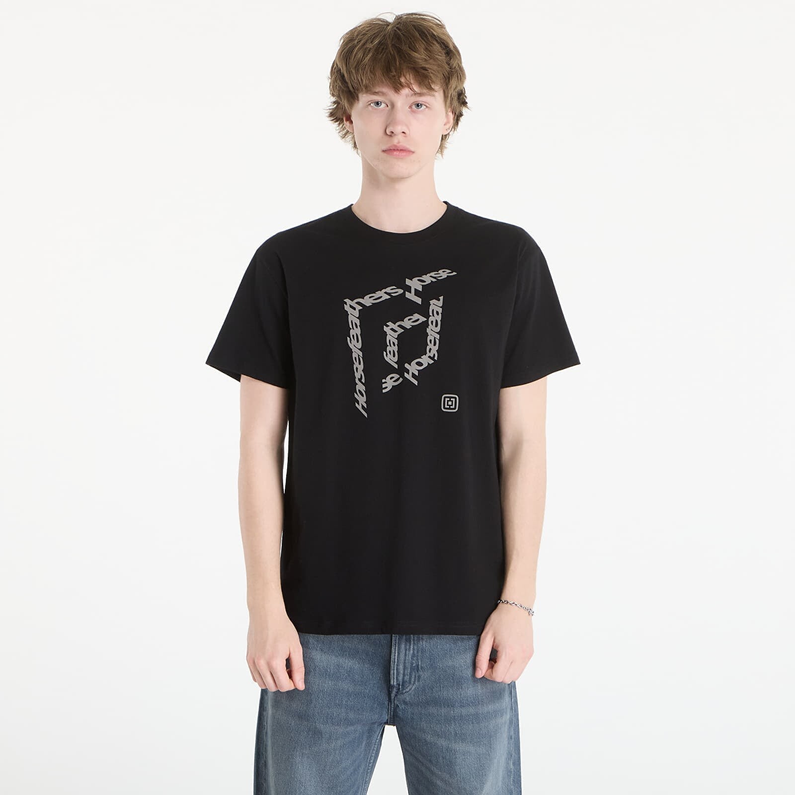 T-shirt Horsefeathers Cube T-Shirt Black M