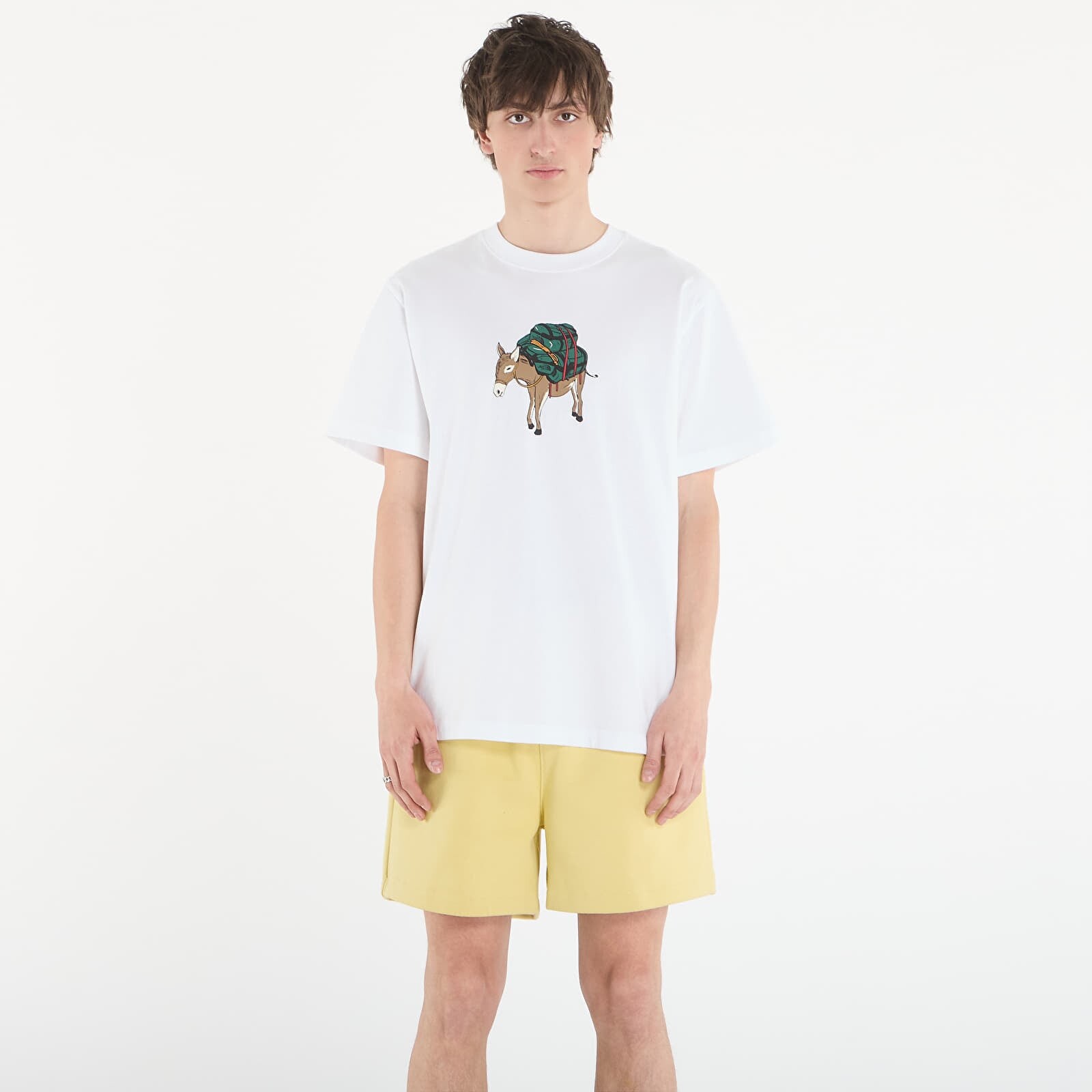 T-shirt The North Face M Donkey Taxi Relaxed Short Sleeve Tee Graphic TNF White L