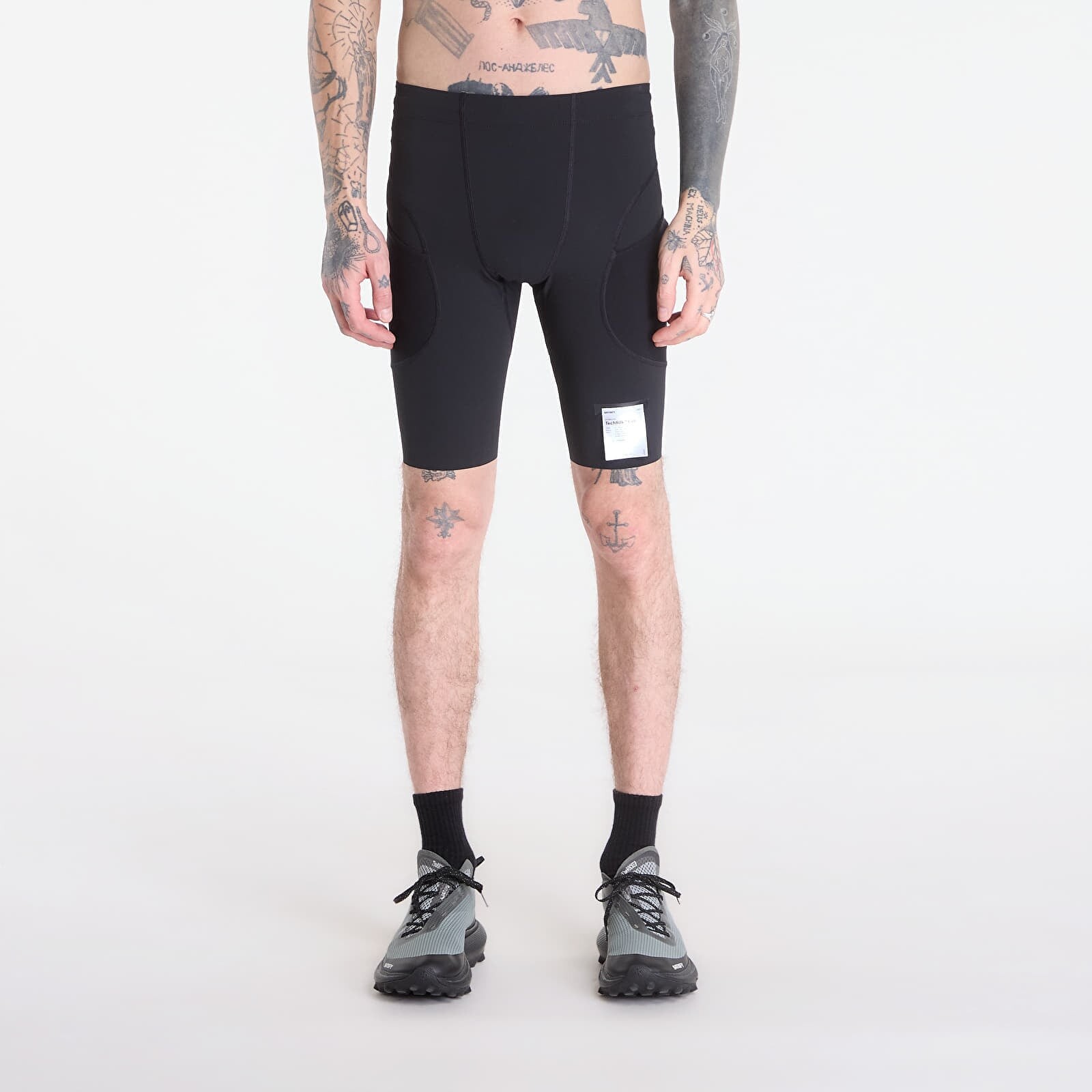 Pants Satisfy TechSilk Evo 9 Half Tights Black XL