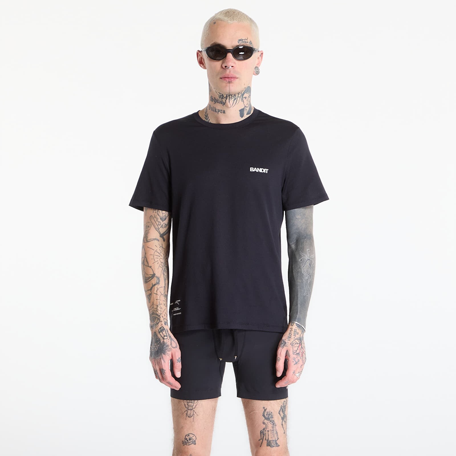 T-shirt BANDIT Men's Micromesh™ Run Tee Black XL