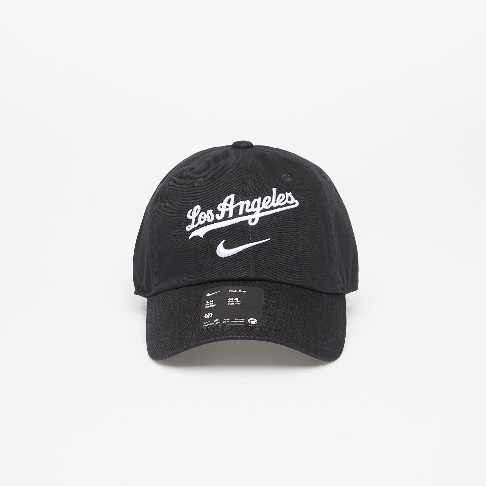 Nike Primetime Club Unstructured Organic Cotton Cap Black S/M