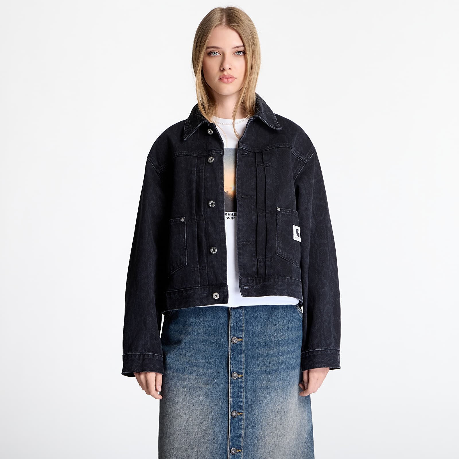 Jacket Carhartt WIP W' Belmar Jacket Snake Camo/ Black XS