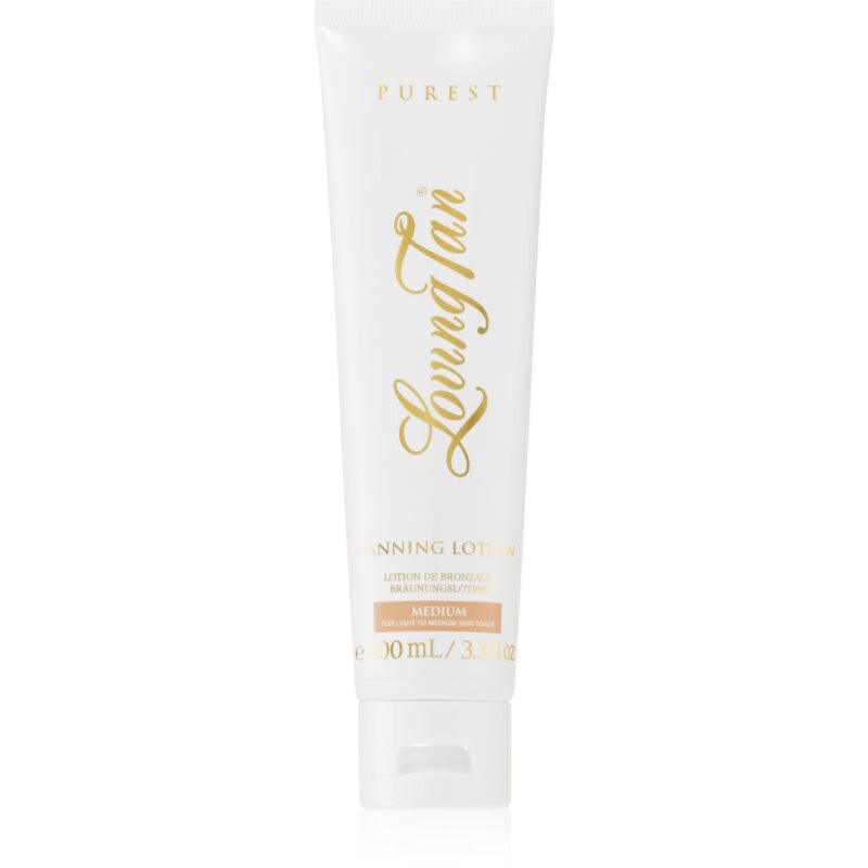 Loving Tan Purest self-tanning milk for the body shade Medium 100 ml