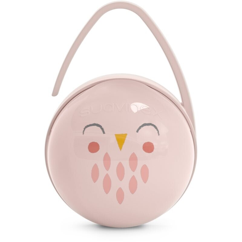 Suavinex Bonhomia Duo dummy box Pink 1 pc