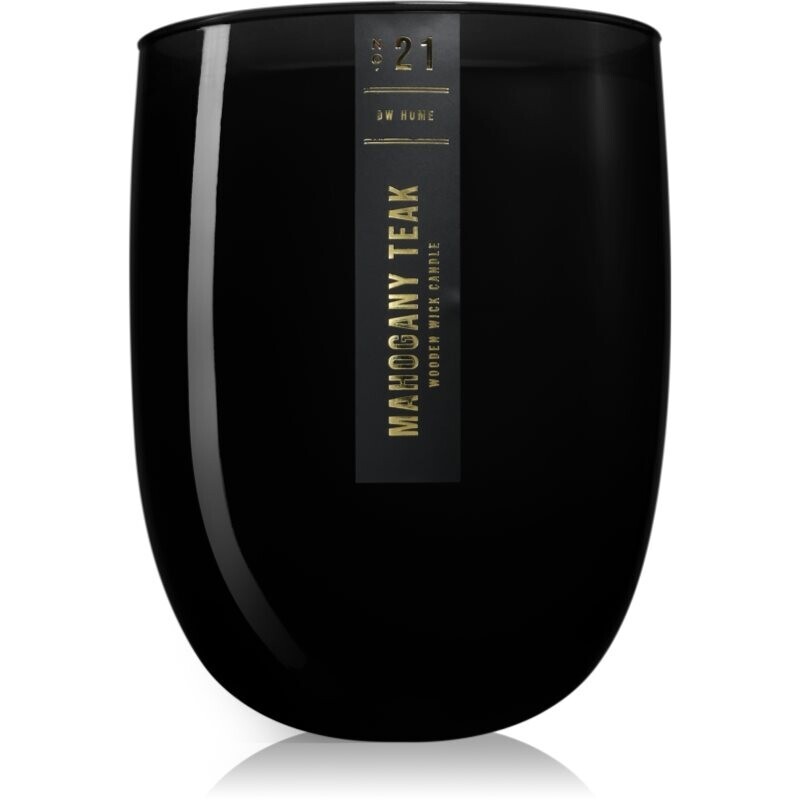 DW Home Wooden Wick Candles Mahogany Teak scented candle 488 g