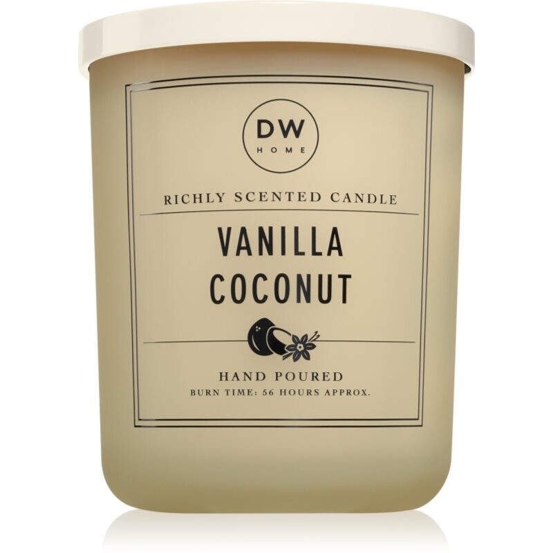 DW Home Vanilla Coconut scented candle 434 g
