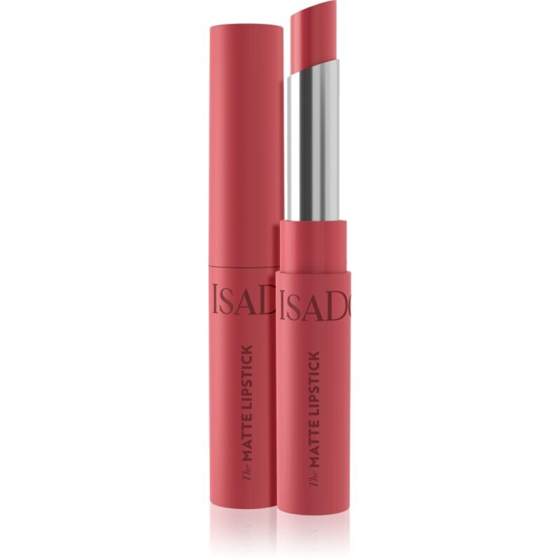 IsaDora The Matte Lipstick matte lipstick with moisturising effect shade 13 Fierce Coral 1.6 g