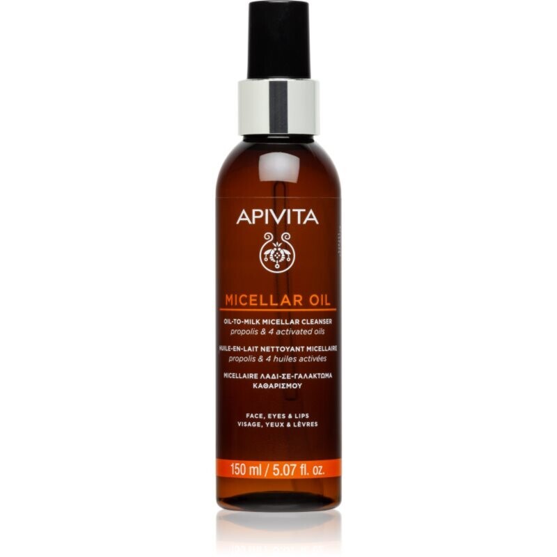 Apivita Cleansing Micellar Oil oil cleanser and makeup remover 150 ml