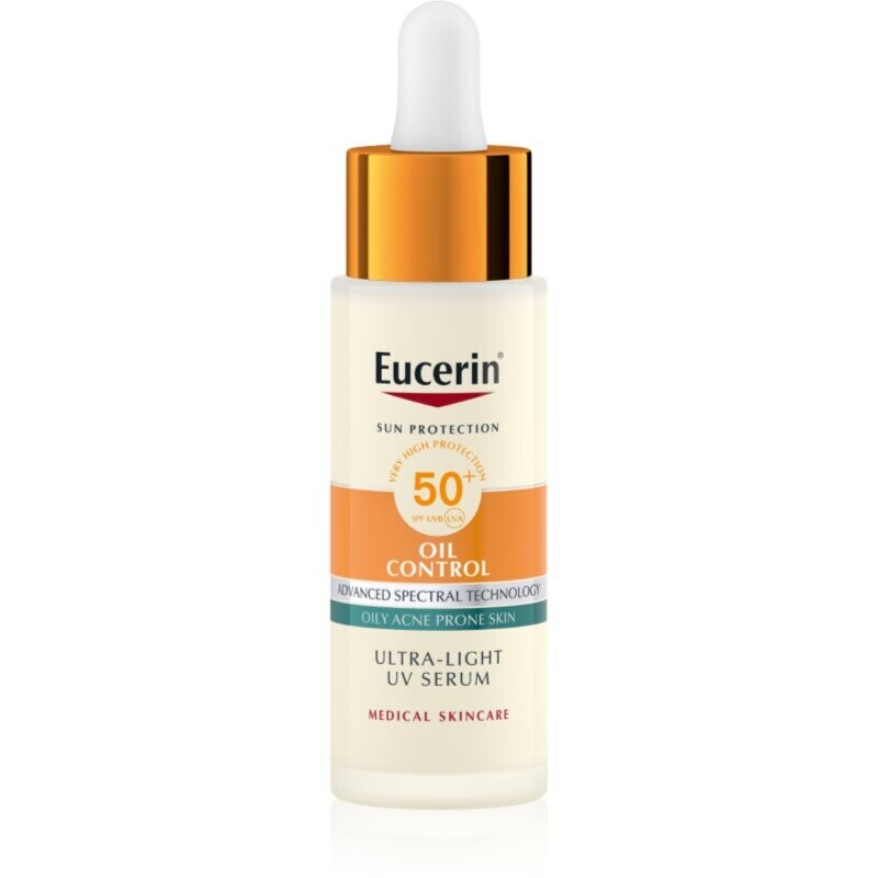 Eucerin Sun Protection Oil Control Ultra-Light UV Serum protective serum SPF 50+ 30 ml