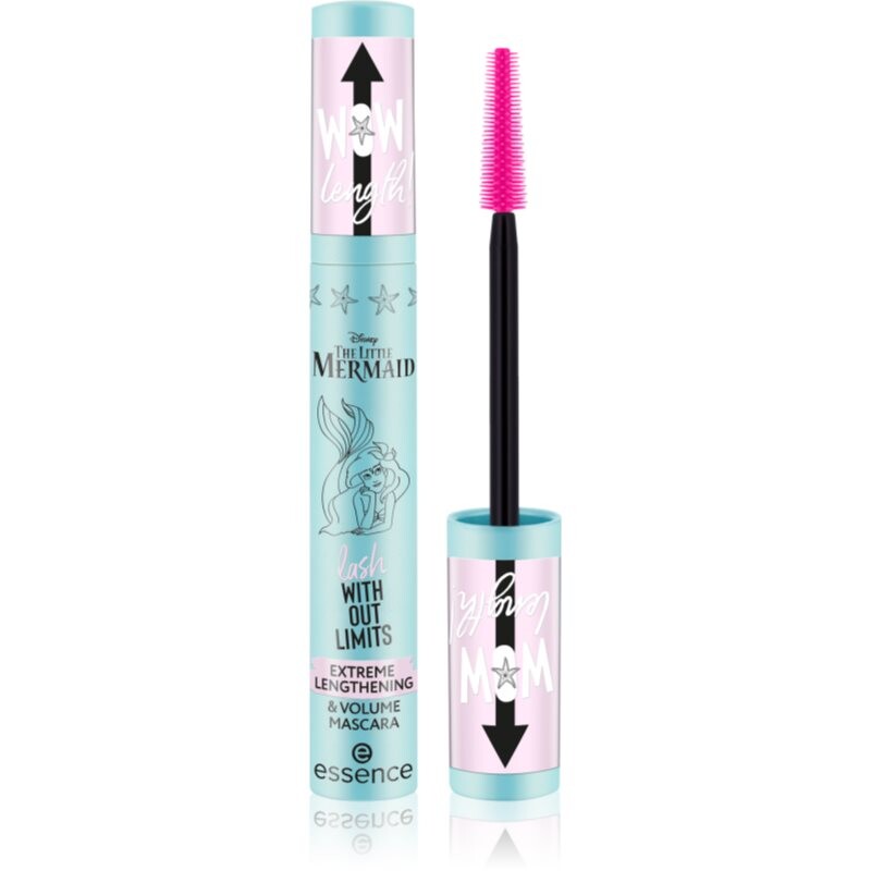 essence Disney The Little Mermaid volumising and lengthening mascara shade 01 I Sea You 13 ml