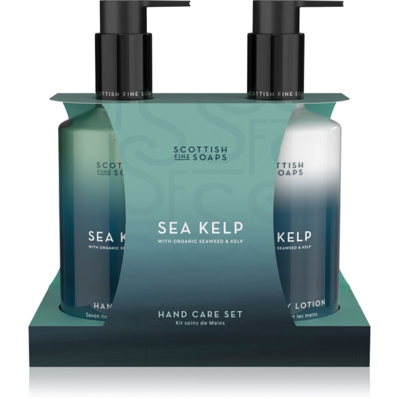 Scottish Fine Soaps Sea Kelp gift set for hands