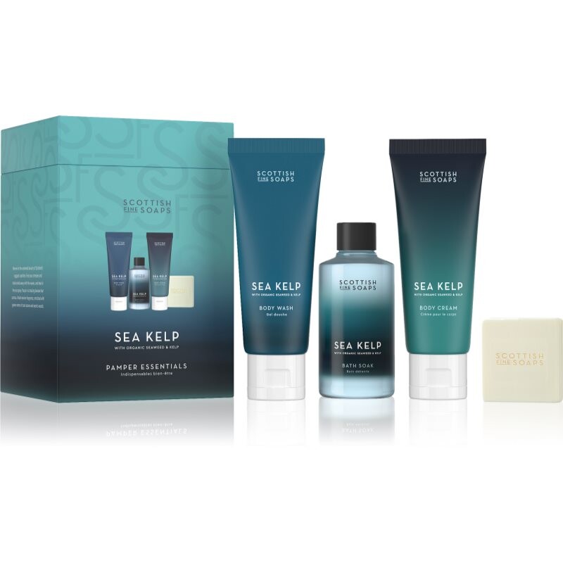 Scottish Fine Soaps Sea Kelp gift set for the body
