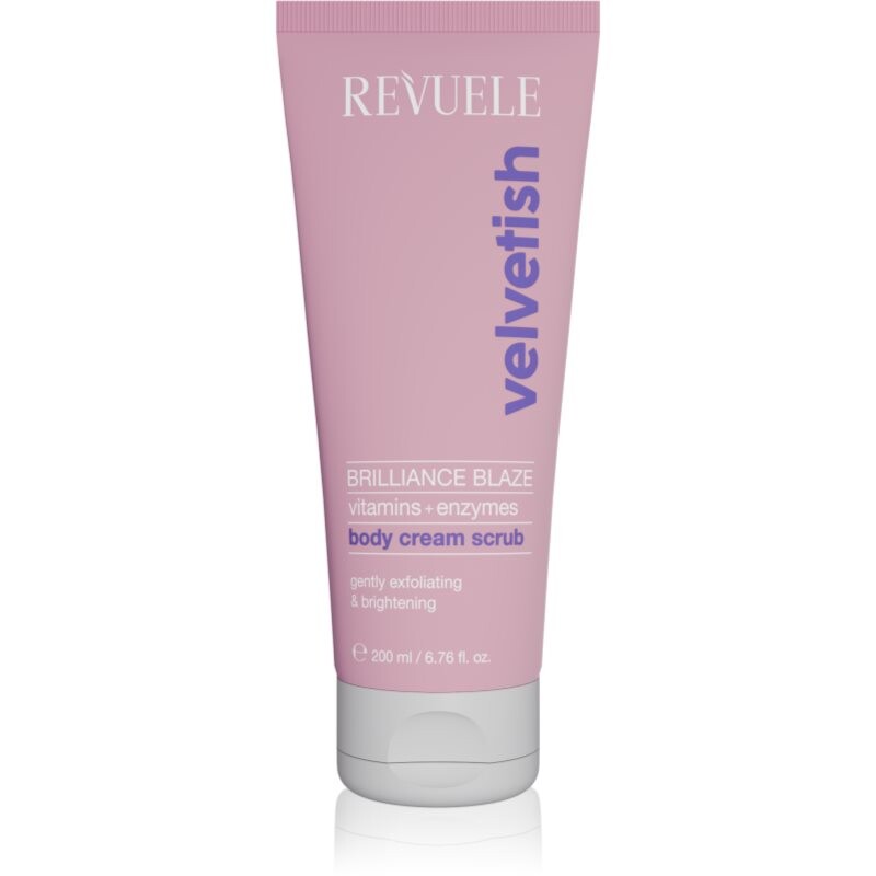 Revuele Velvetish Brilliance Blaze Body Cream Scrub brightening body scrub 200 ml