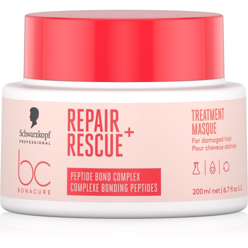 Schwarzkopf Professional BC Bonacure Repair Rescue+ intensive nourishing mask for damaged hair 200 ml