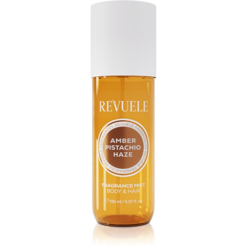 Revuele Amber Pistachio Haze Fragrance Mist scented mist for body and hair for women 150 ml