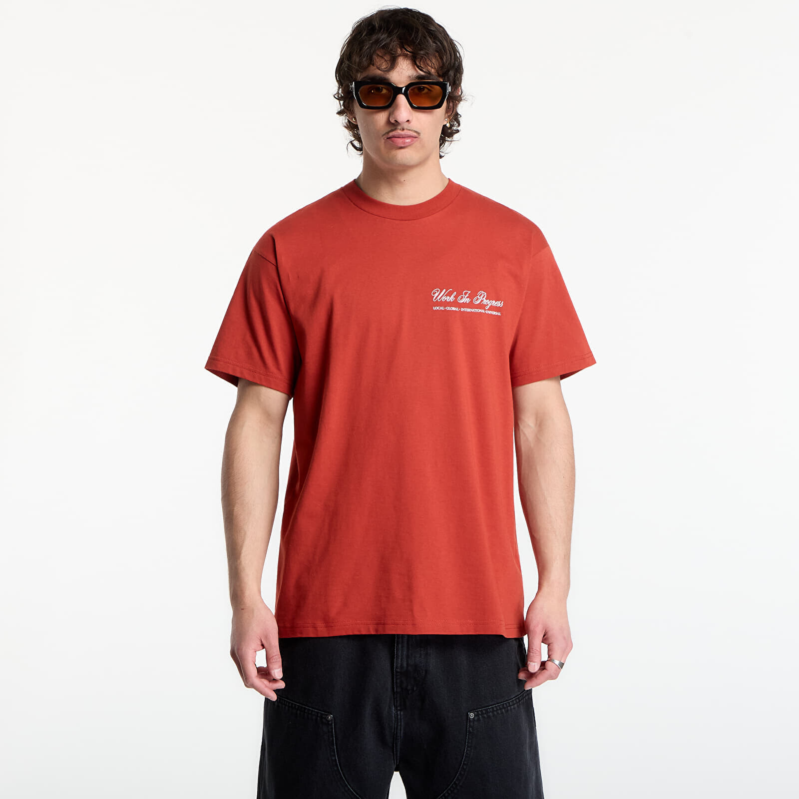 T-shirt Carhartt WIP S/S Cloud Heart T-Shirt UNISEX Oxide Red L