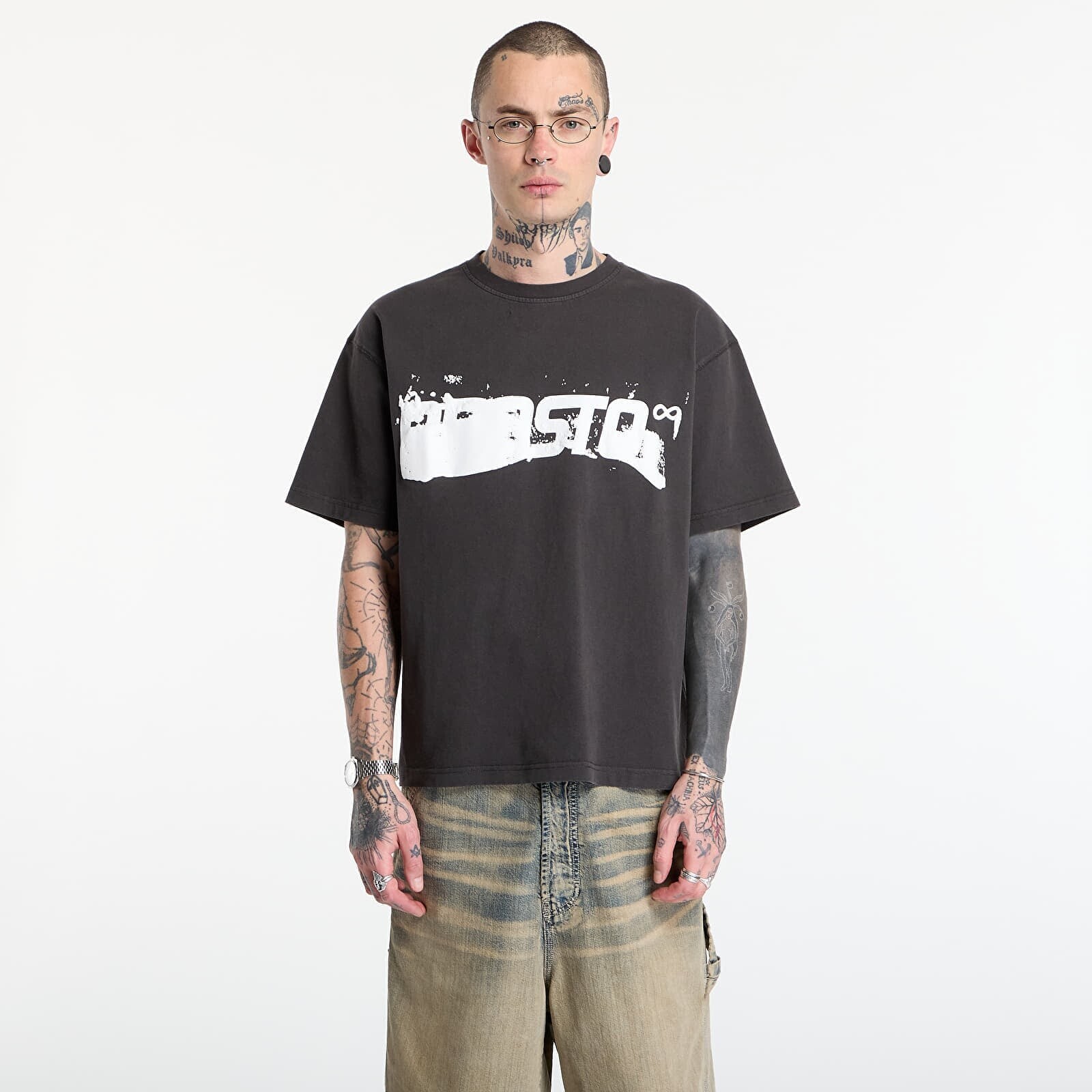 T-shirt Prosto T-shirt Splash Black XL