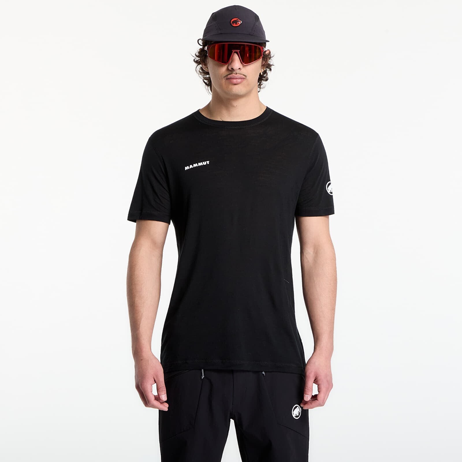 T-shirt Mammut Tree Wool FL T-Shirt Men Black M
