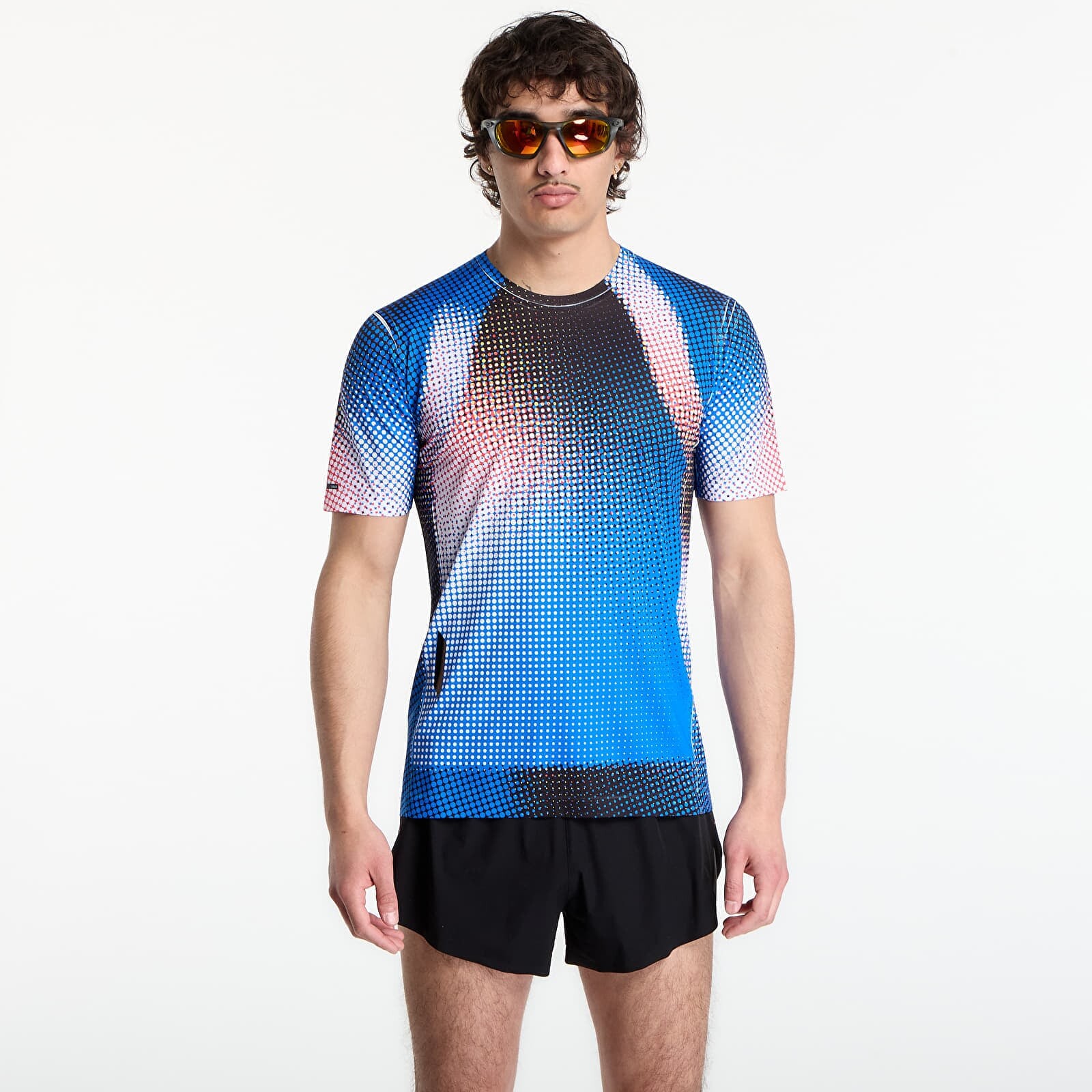 T-shirt SOAR Printed Tech T Blue/ Black Dots M