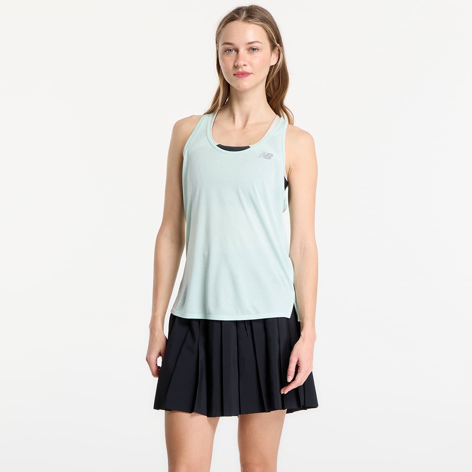 Tank top New Balance Athletics Tank Cosmic Jade Heather L