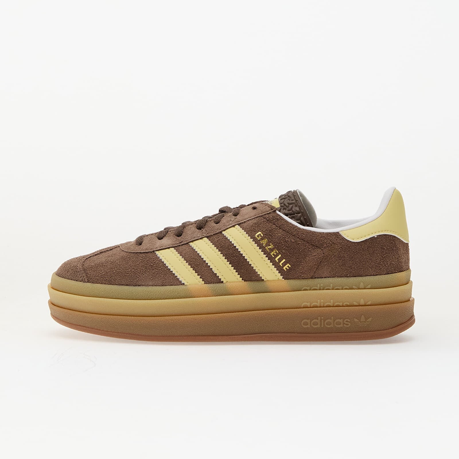 Sneakers adidas Gazelle Bold W Earth Strata/ Power Yellow/ Ftw White UK 6